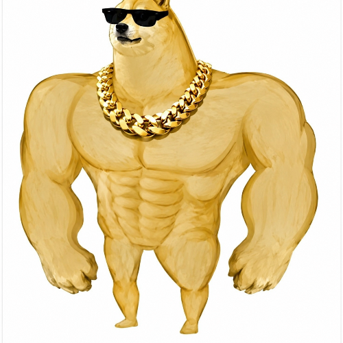 Swole Doge token artwork